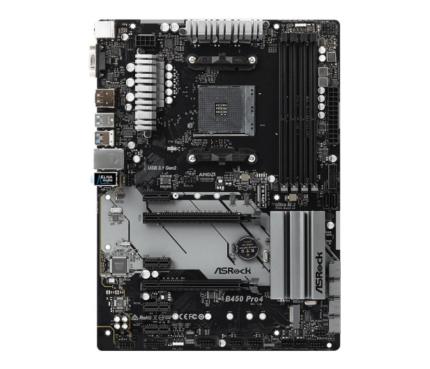 ASRock B450 Pro4 - 441323 - zdjęcie 3